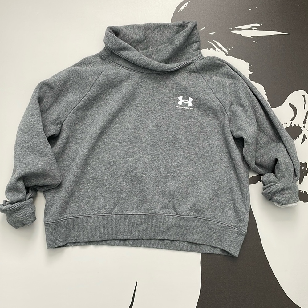 Under Armour ladies cowl crop sweater